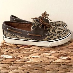 Leopard Print Womens Sperry’s